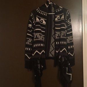 Tribal patterned sweater